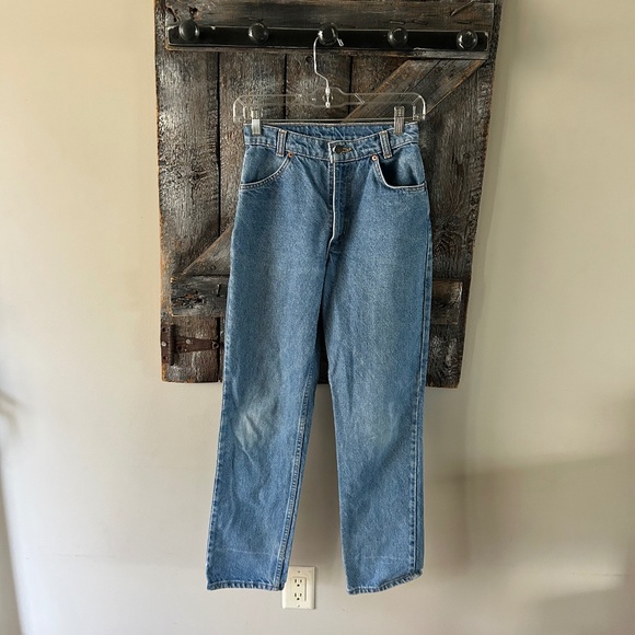 Vintage Youth Orange Tab Levi's Stone Wash Jeans - Picture 1 of 5